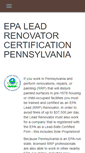 Mobile Screenshot of leadcertificationpa.com